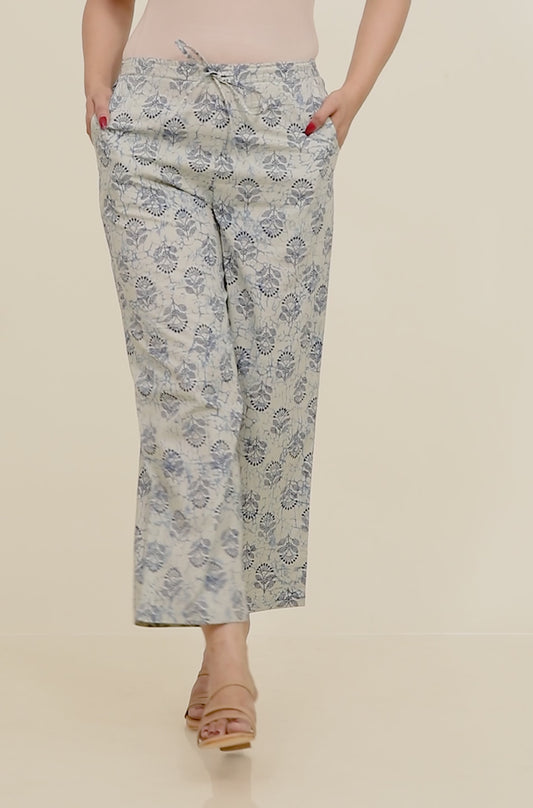 Soft Cotton Floral Pant