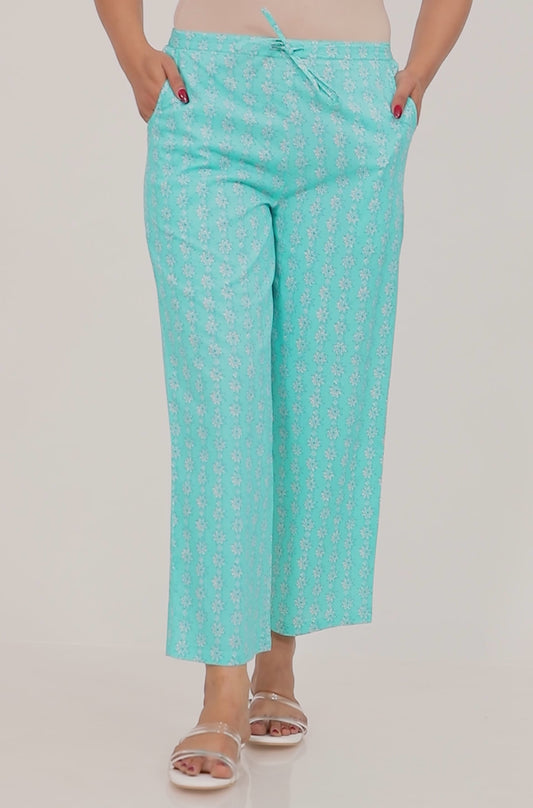 Soft Cotton Floral Pant