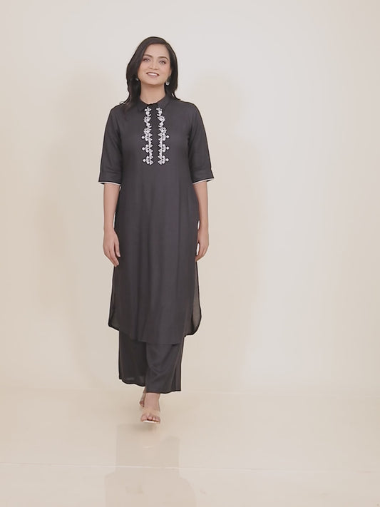 Rayon Solid Kurta