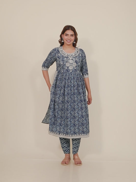 Soft Cotton Paisley Kurta