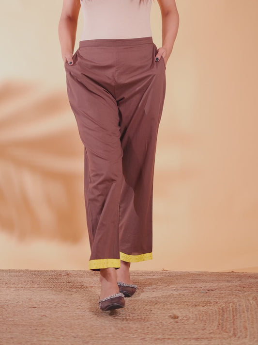 Soft Cotton Solid Pant