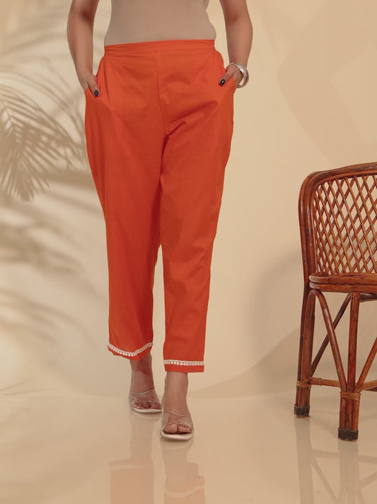 Khadi Cotton Solid Pant