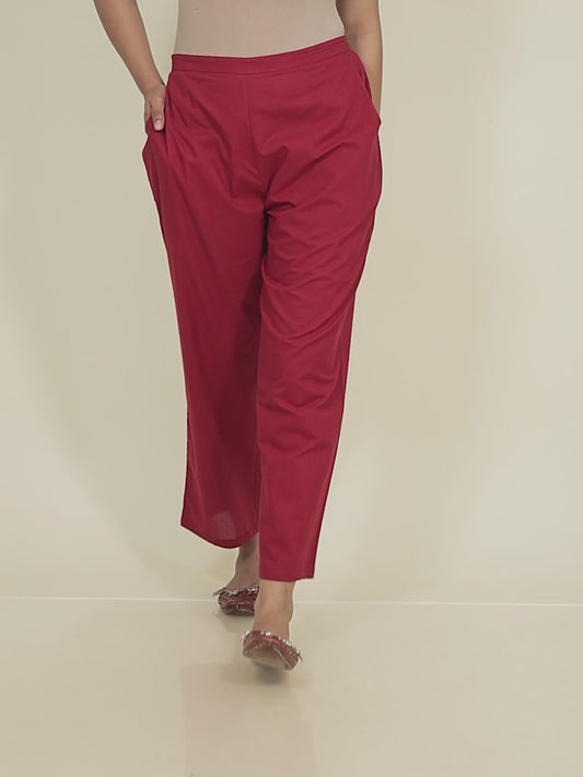 Soft Cotton Solid Pant