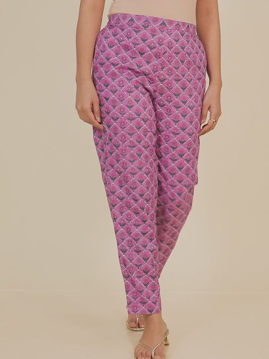 Soft Cotton Floral Pant