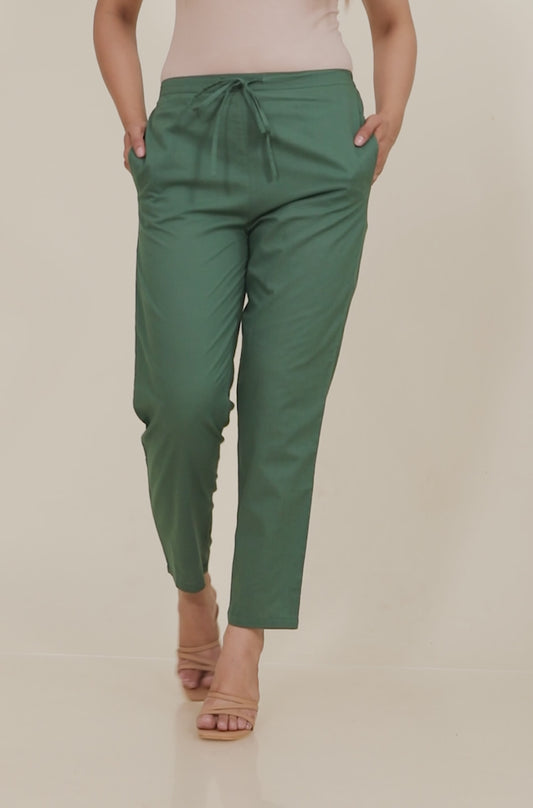 Soft Cotton Solid Pant