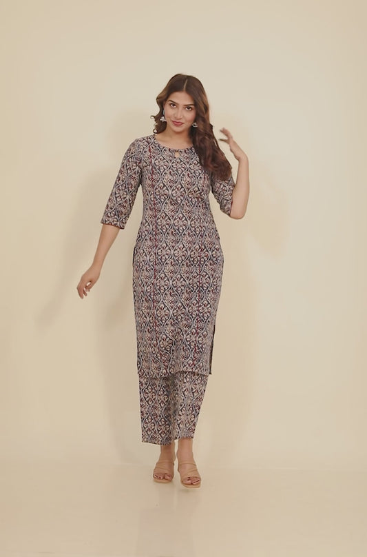 Soft Cotton Kalamkari Kurta