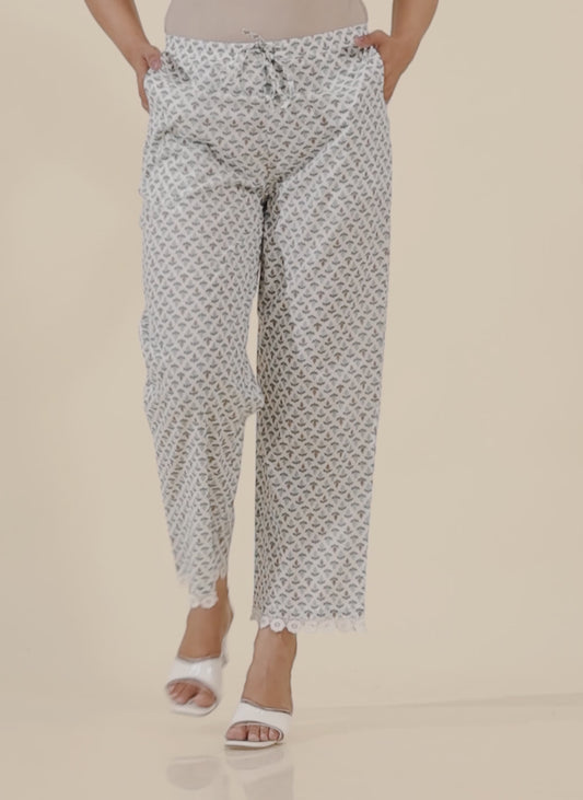 Soft Cotton Floral Pant