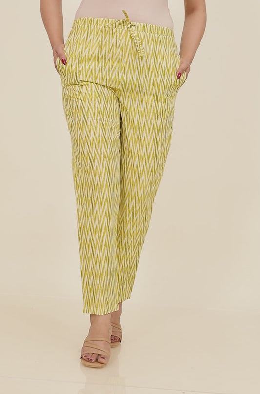 Soft Cotton Chevron Pant