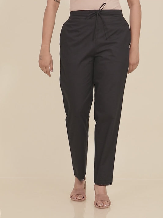 Soft Cotton Solid Pant