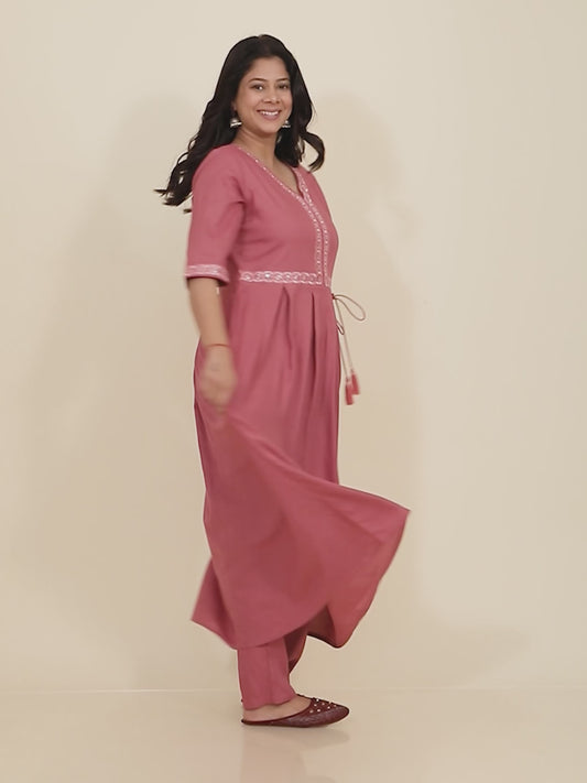 Rayon Solid Kurta