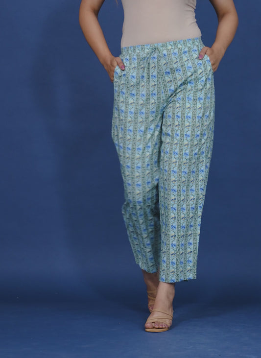 Soft Cotton Floral Pant