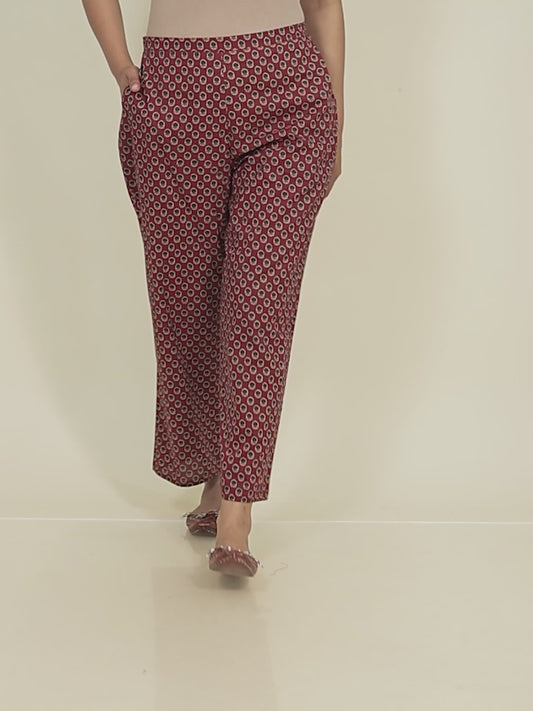 Soft Cotton Floral Pant