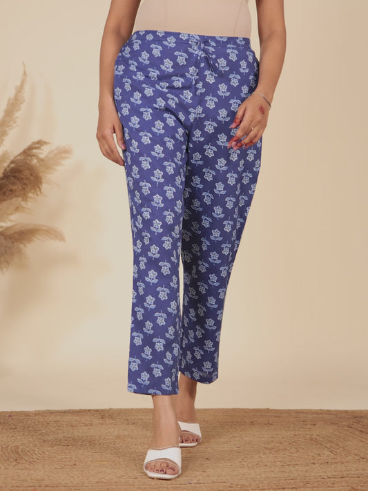 Soft Cotton Floral Pant