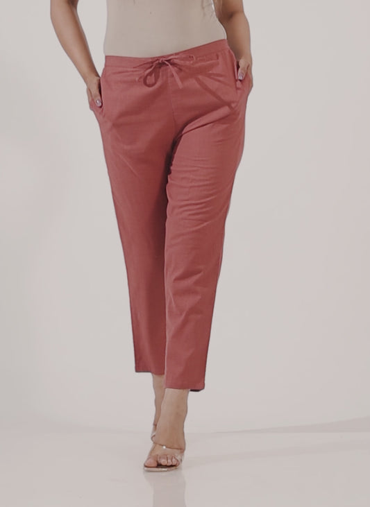 Khadi Cotton Solid Pant