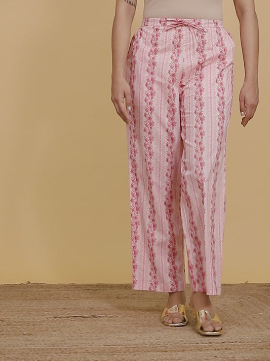 Soft Cotton Floral Pant