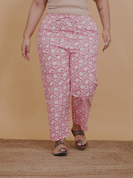 Soft Cotton Floral Pant