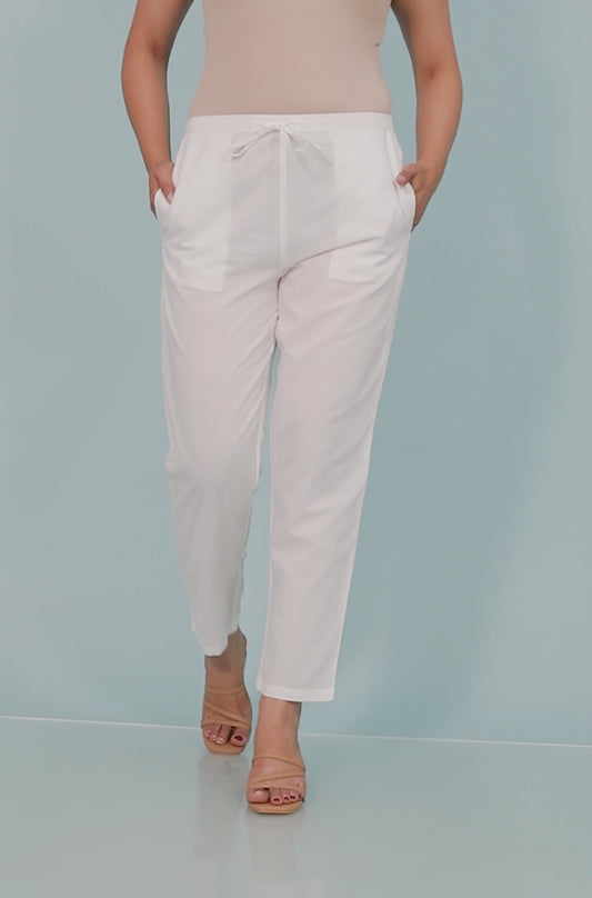 Soft Cotton Solid Pant