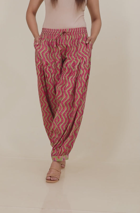 Soft Cotton Chevron Salwar