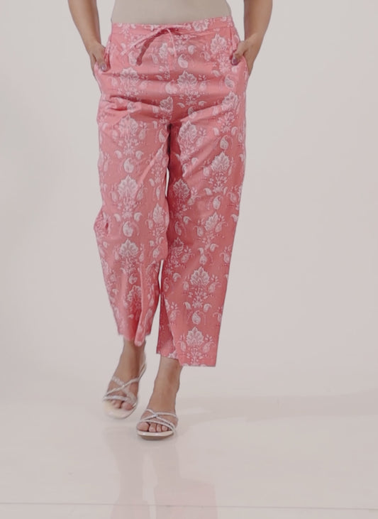 Soft Cotton Paisley Pant