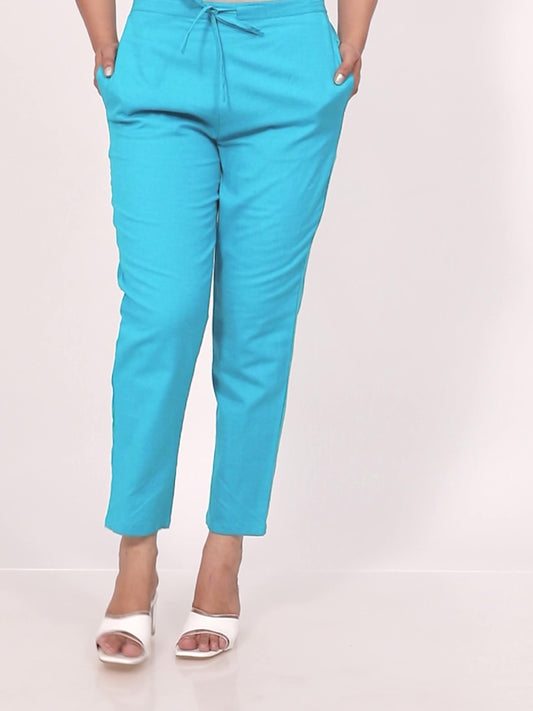 Linen Cotton Solid Pant