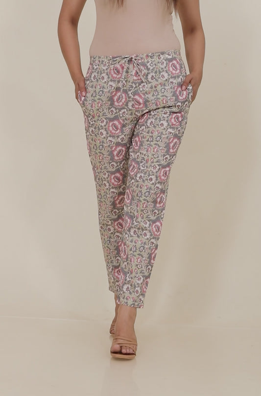 Soft Cotton Floral Pant