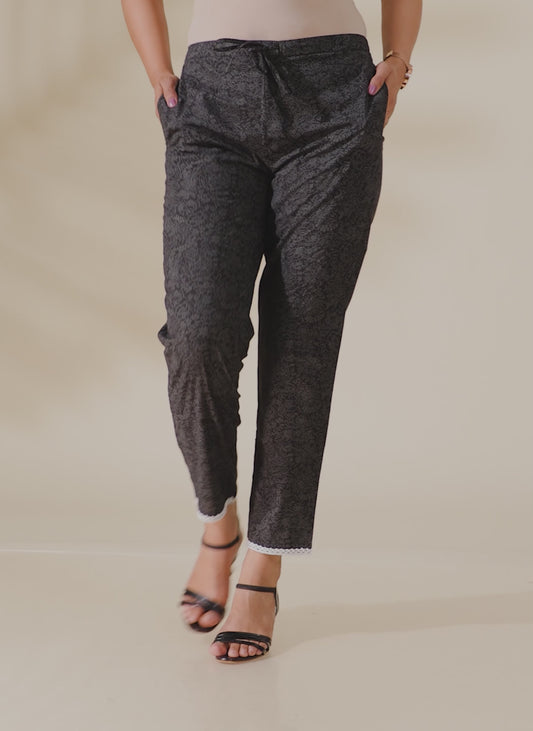 Soft Cotton Floral Pant