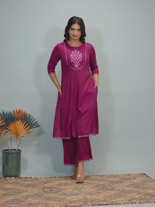 Viscose Solid Kurta