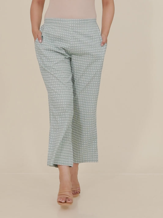 Soft Cotton Abstract Pant