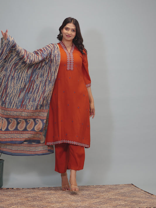 Viscose Solid Kurta