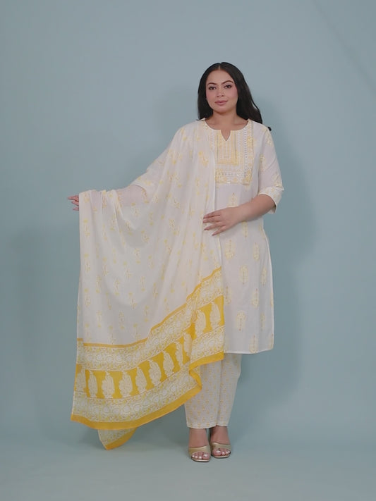 Soft Cotton Butti Kurta