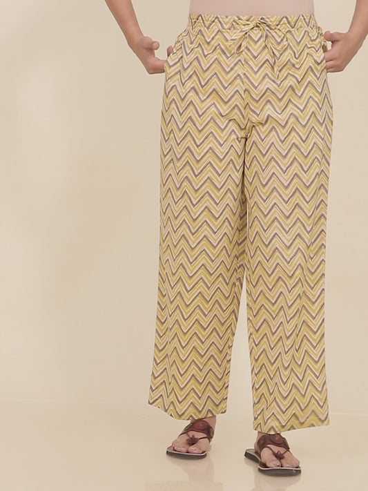 Soft Cotton Gold foil Pant