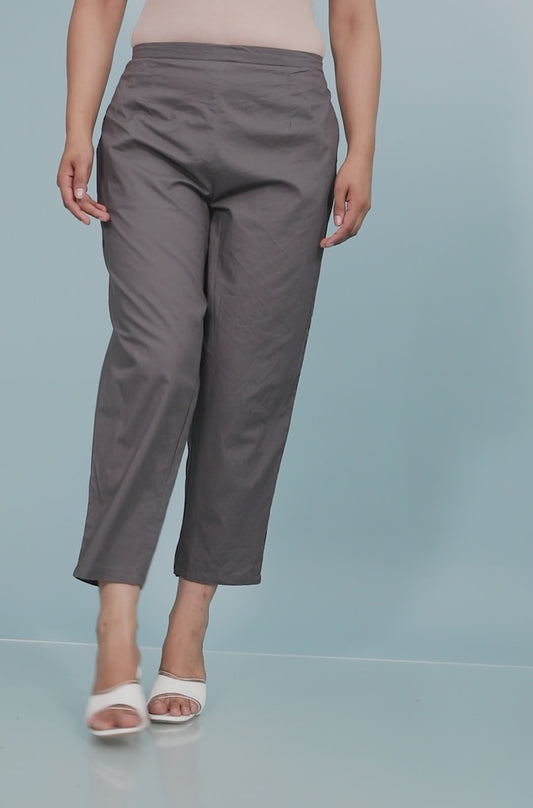 Soft Cotton Solid Pant