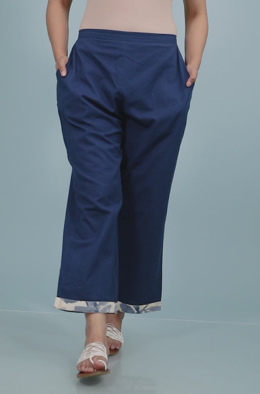 Linen Cotton Solid Pant