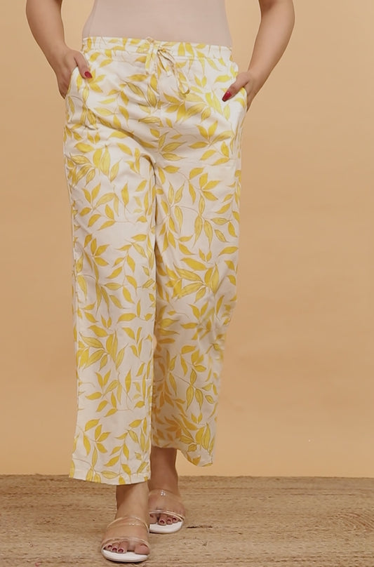 Soft Cotton Floral Pant