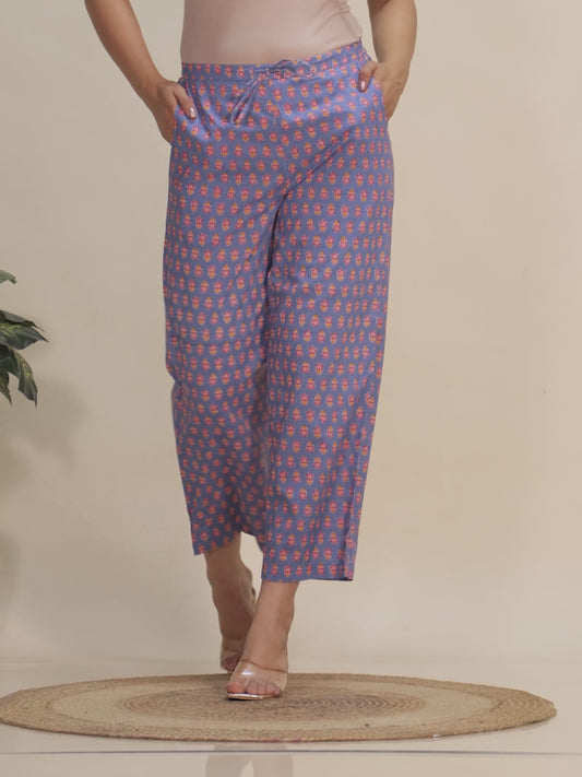 Soft Cotton Floral Pant