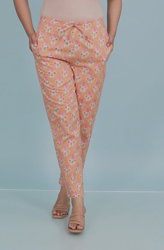 Soft Cotton Floral Pant