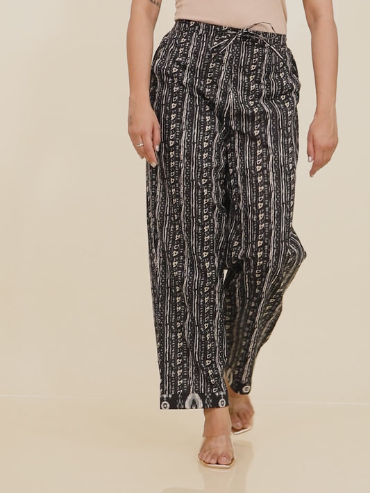 Soft Cotton Ikat Pant