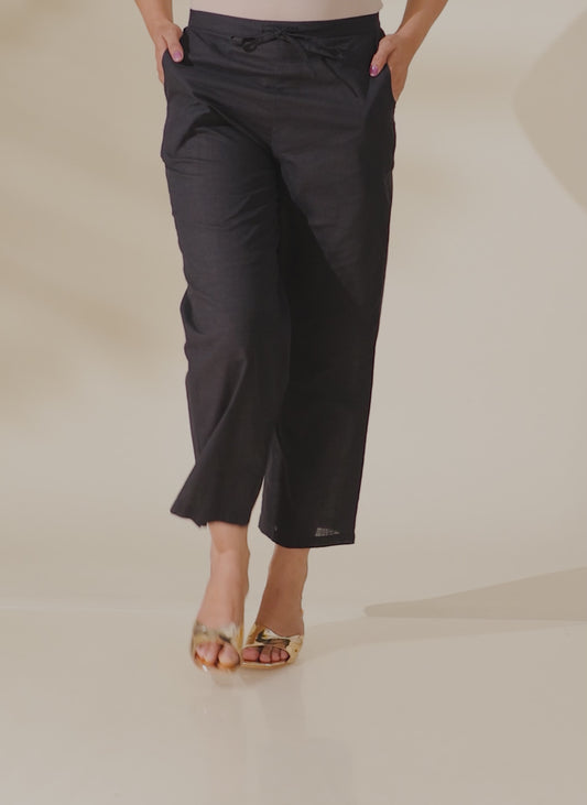 Khadi Cotton Solid Pant