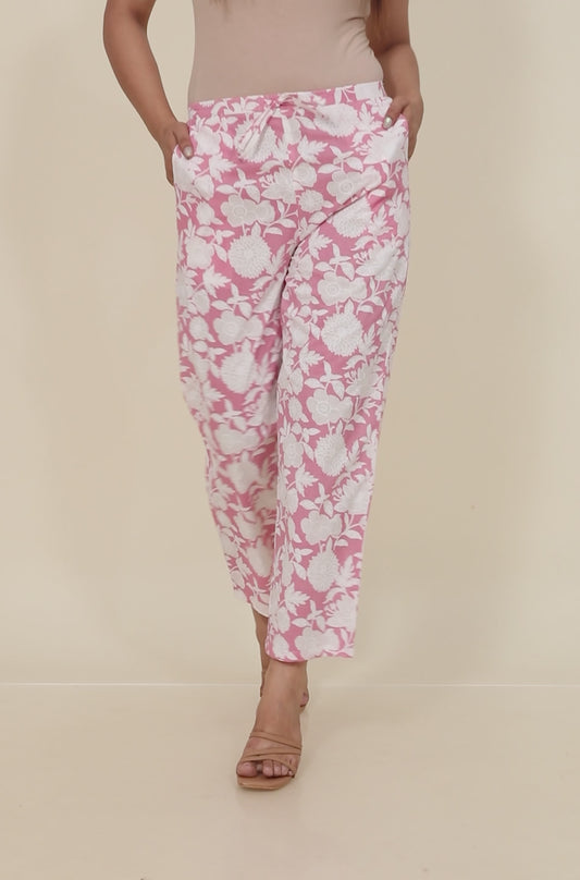 Soft Cotton Floral Pant