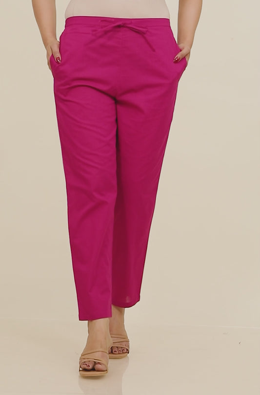 Soft Cotton Solid Pant