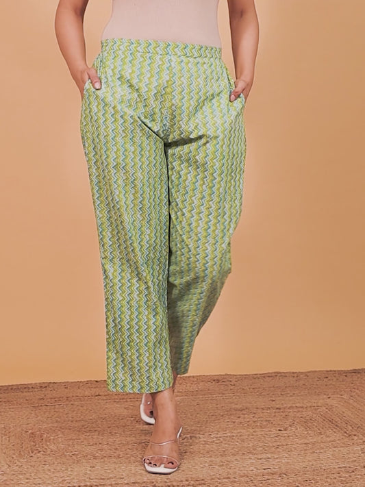 Soft Cotton Cheveron Pant