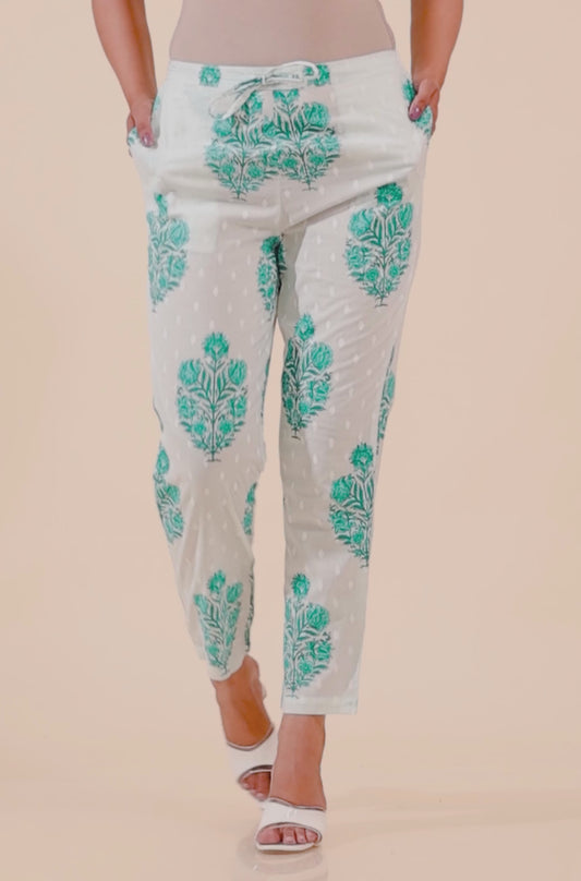 Soft Cotton Floral Pant