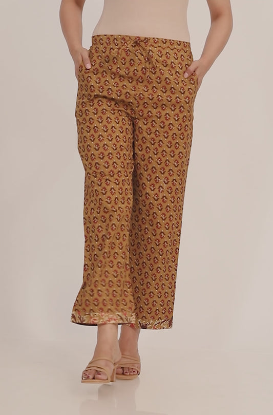 Soft Cotton Kalamkari Pant