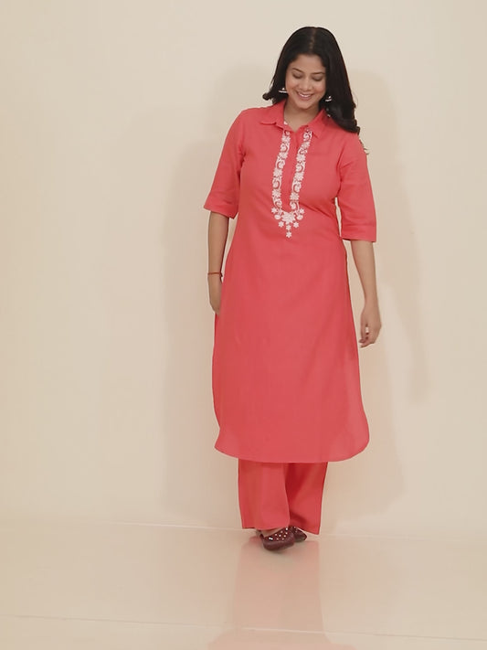 Rayon Solid Kurta