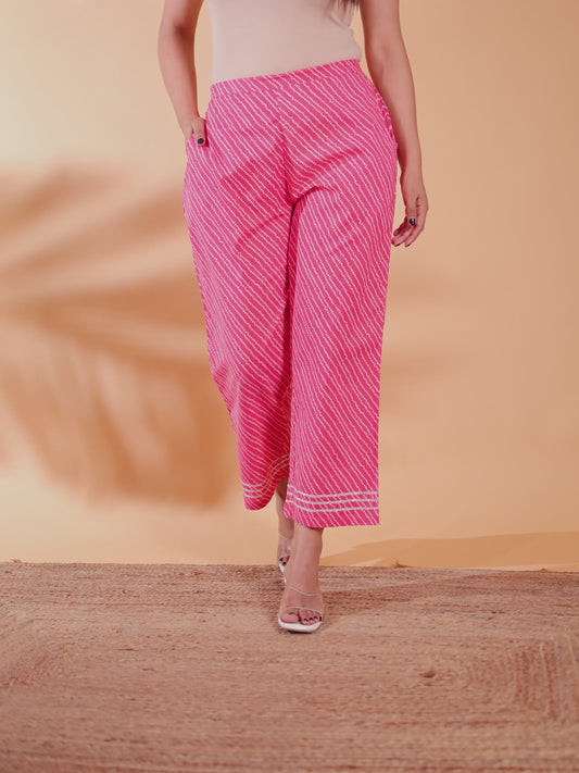 Soft Cotton Leheriya Pant