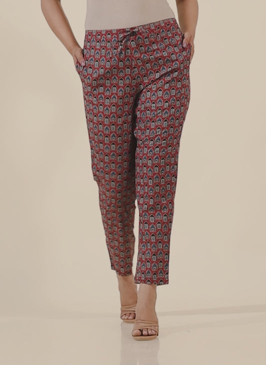 Soft Cotton Abstract Pant