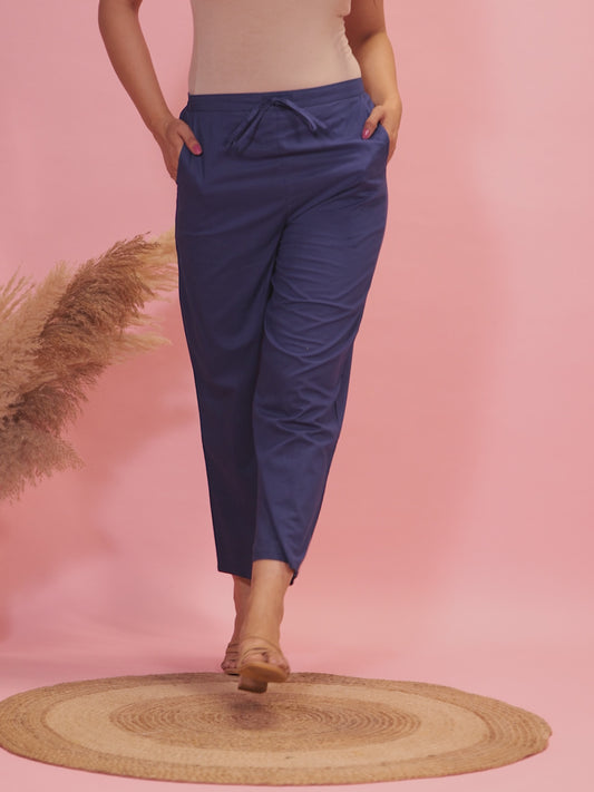 Soft Cotton Solid Pant