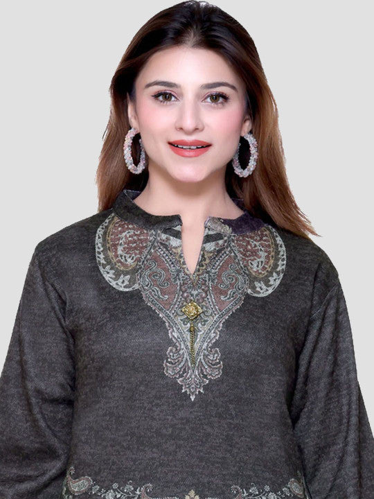 aarbee Women Ethnic Motifs Printed Kurta with Trouser & Dupatta