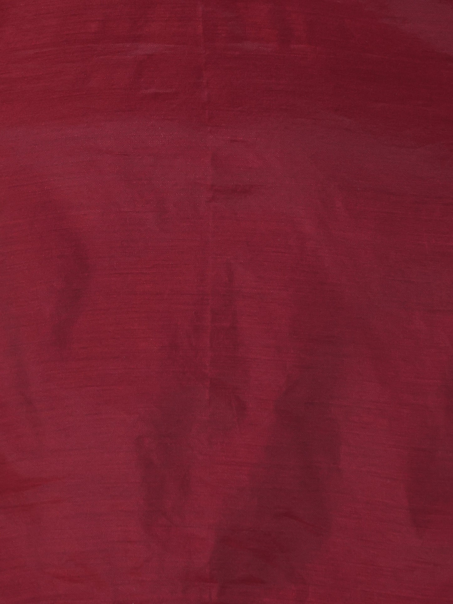 Embroidered Burgundy Chanderi Princess Kurta