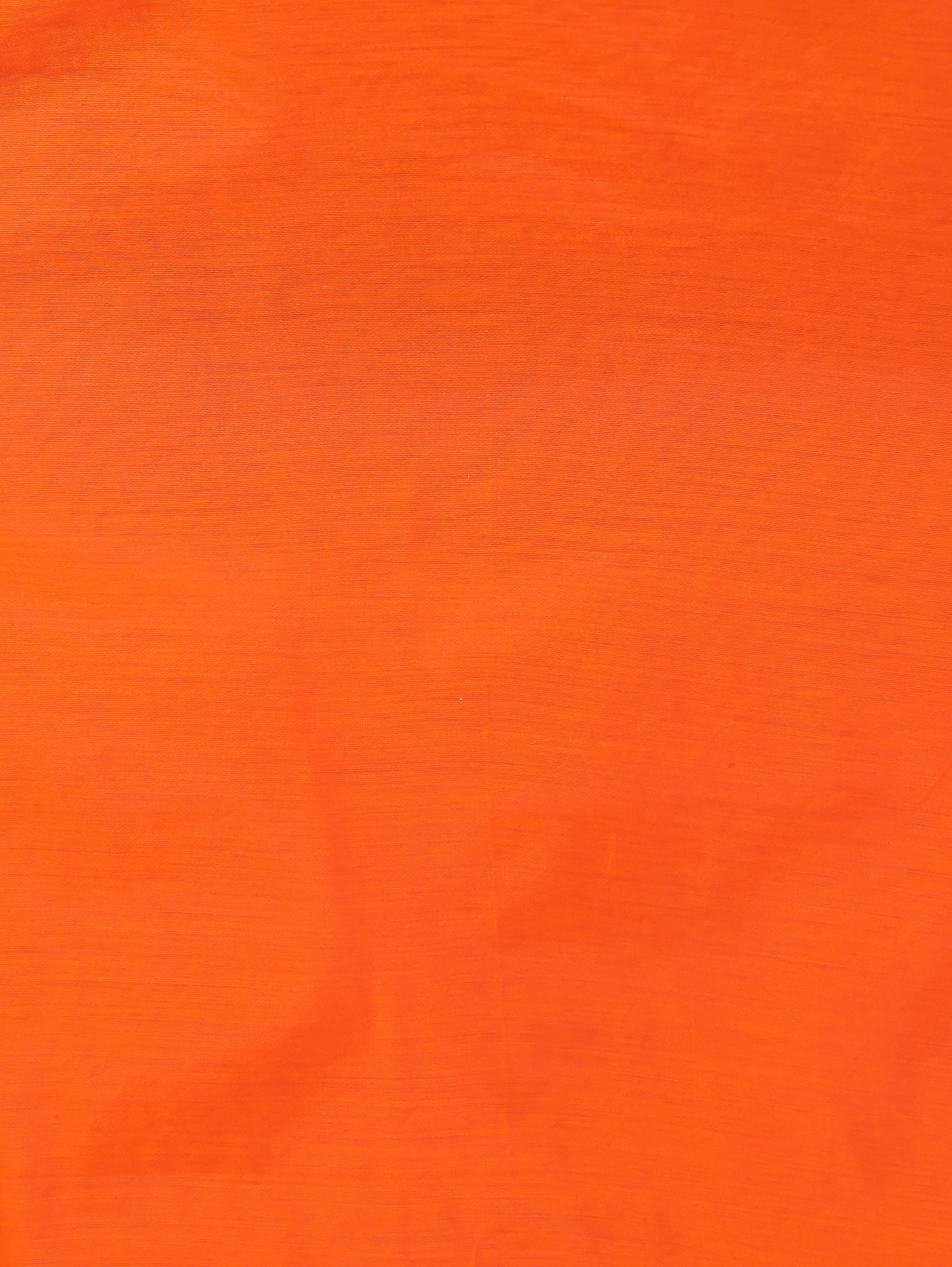 Embroidered Orange Chanderi Princess Kurta